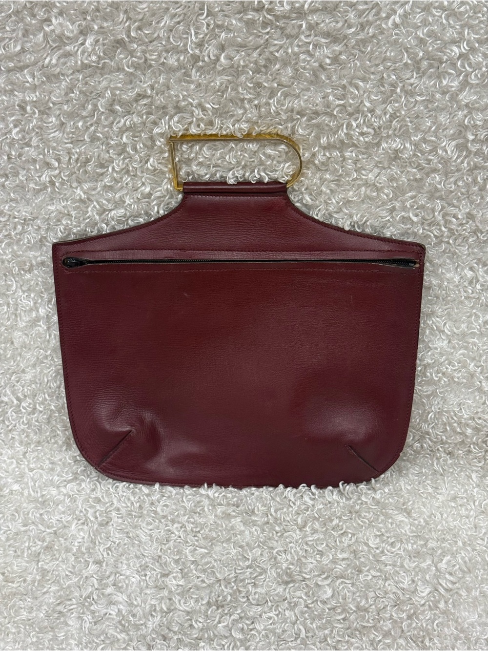 Delvaux MODEL DEPOSE Women's Leather Clutch